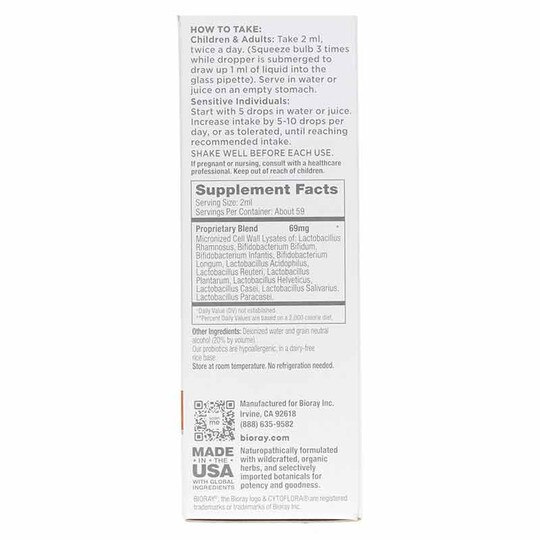 CytoFlora Probiotic Immunity Tonic